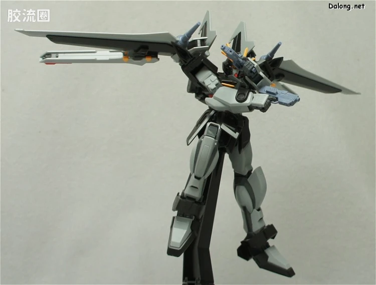 机动战士高达SEED HG SEED&SEED DESTINY 41 GAT-X105E+AQM/E-X09S 漆黑强袭高达 - 图片