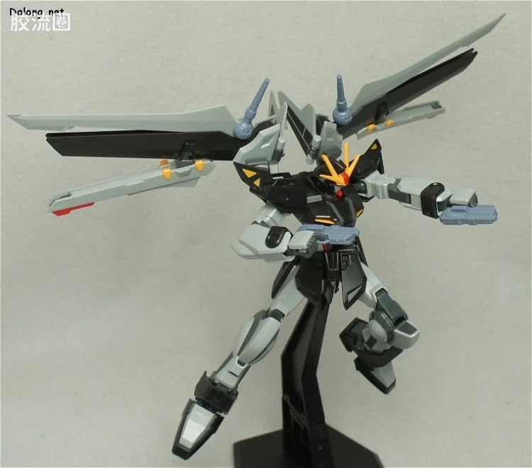 机动战士高达SEED HG SEED&SEED DESTINY 41 GAT-X105E+AQM/E-X09S 漆黑强袭高达 - 图片