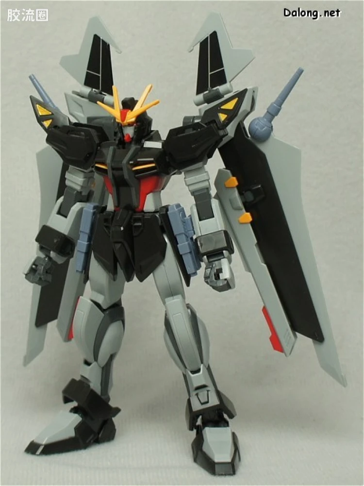 机动战士高达SEED HG SEED&SEED DESTINY 41 GAT-X105E+AQM/E-X09S 漆黑强袭高达 - 图片