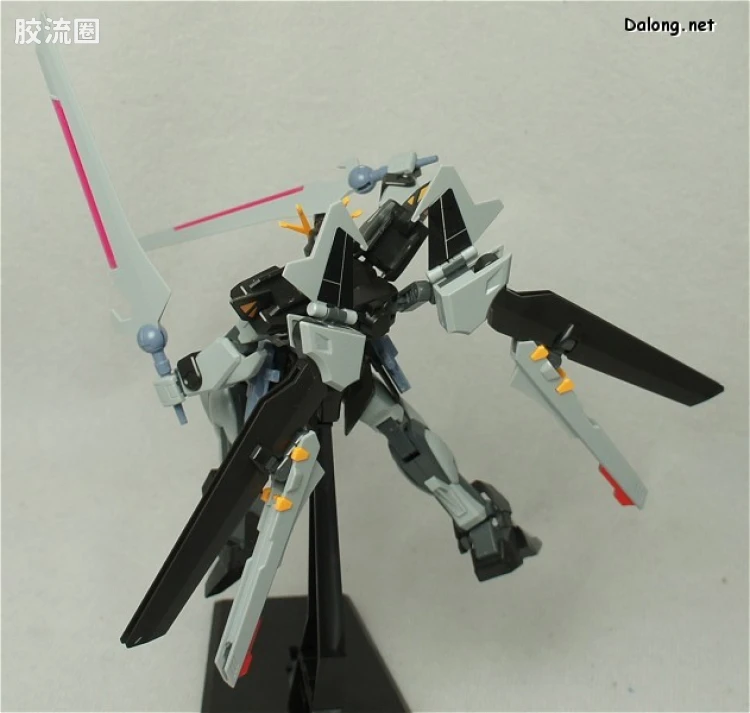 机动战士高达SEED HG SEED&SEED DESTINY 41 GAT-X105E+AQM/E-X09S 漆黑强袭高达 - 图片