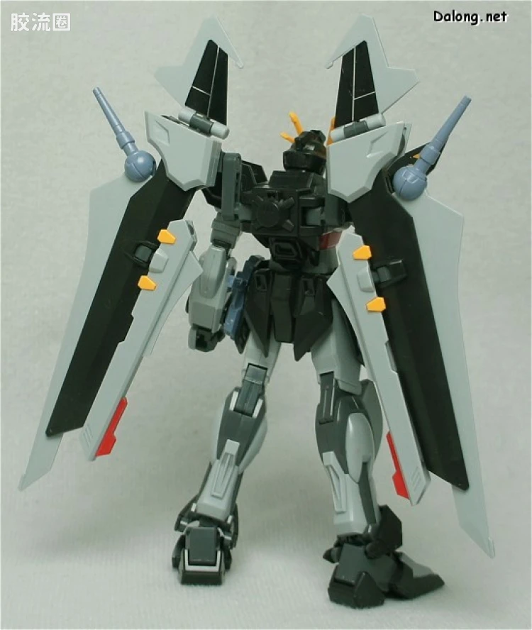 机动战士高达SEED HG SEED&SEED DESTINY 41 GAT-X105E+AQM/E-X09S 漆黑强袭高达 - 图片