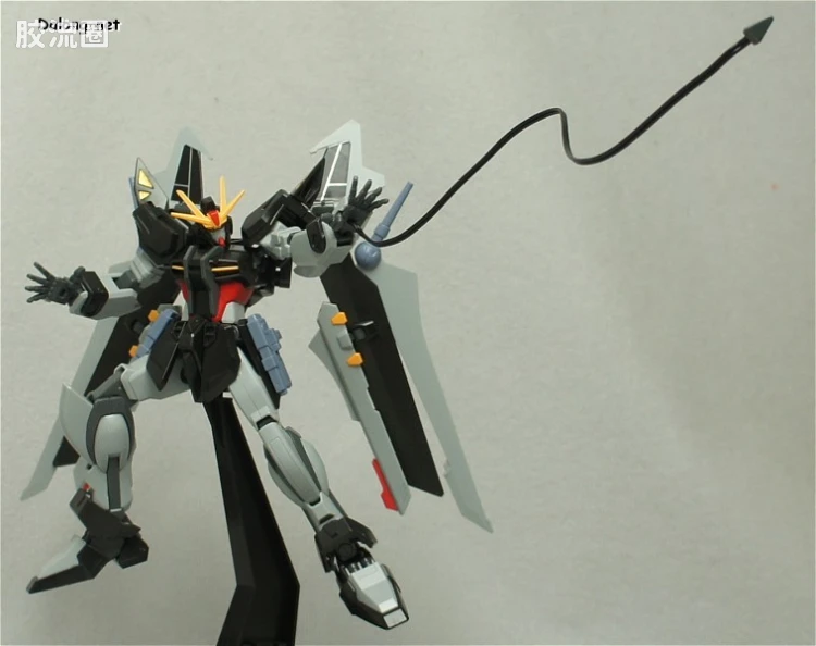 机动战士高达SEED HG SEED&SEED DESTINY 41 GAT-X105E+AQM/E-X09S 漆黑强袭高达 - 图片