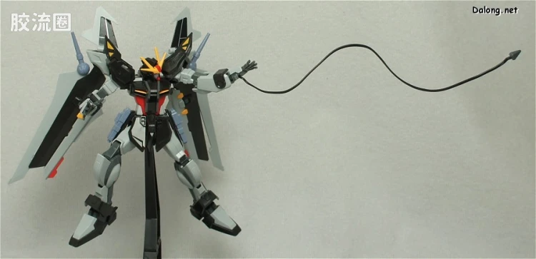 机动战士高达SEED HG SEED&SEED DESTINY 41 GAT-X105E+AQM/E-X09S 漆黑强袭高达 - 图片