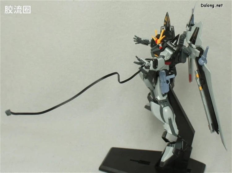 机动战士高达SEED HG SEED&SEED DESTINY 41 GAT-X105E+AQM/E-X09S 漆黑强袭高达 - 图片