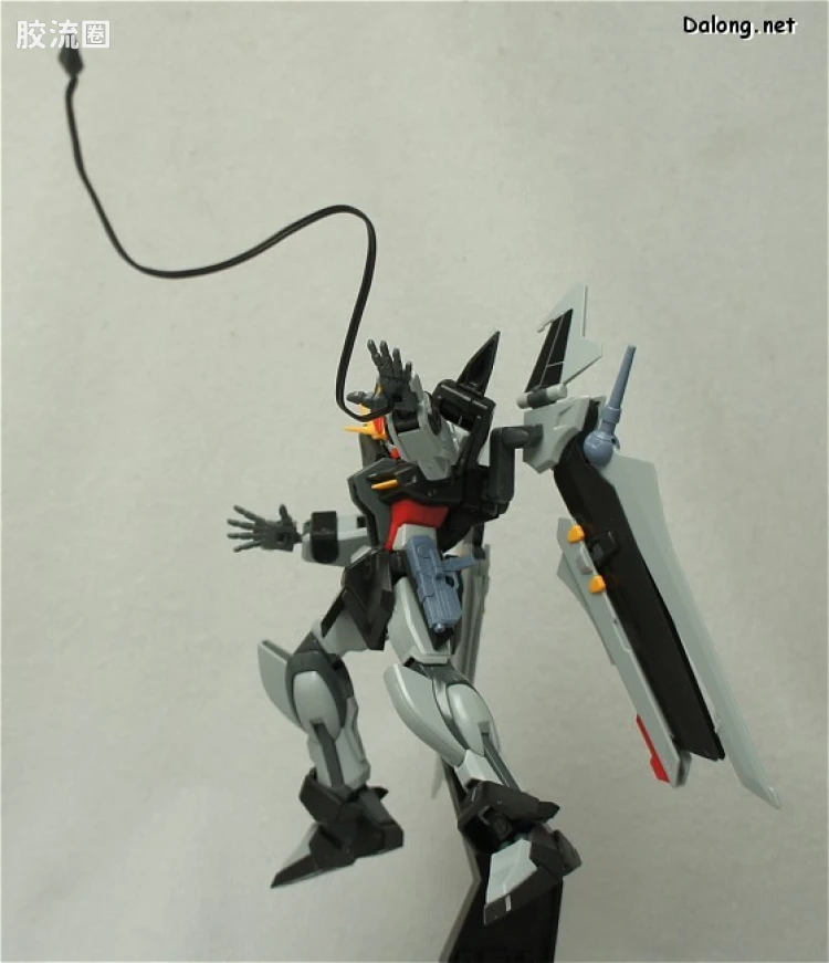 机动战士高达SEED HG SEED&SEED DESTINY 41 GAT-X105E+AQM/E-X09S 漆黑强袭高达 - 图片