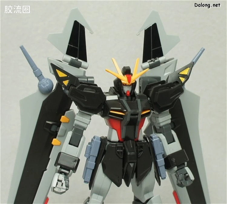 机动战士高达SEED HG SEED&SEED DESTINY 41 GAT-X105E+AQM/E-X09S 漆黑强袭高达 - 图片