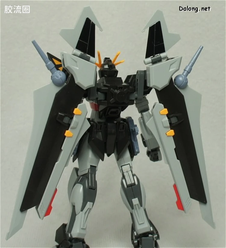 机动战士高达SEED HG SEED&SEED DESTINY 41 GAT-X105E+AQM/E-X09S 漆黑强袭高达 - 图片