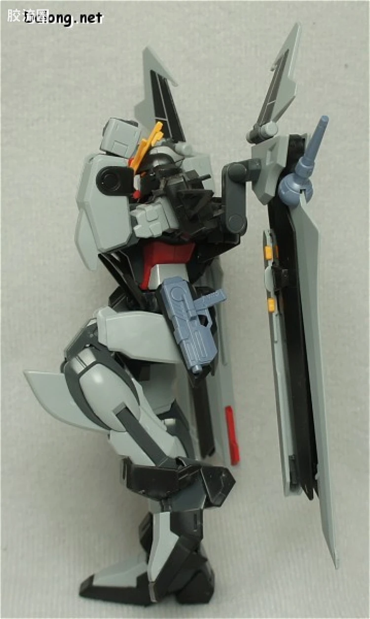 机动战士高达SEED HG SEED&SEED DESTINY 41 GAT-X105E+AQM/E-X09S 漆黑强袭高达 - 图片