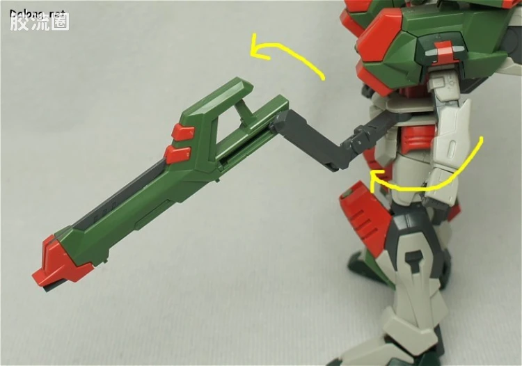 机动战士高达SEED HG SEED&SEED DESTINY 42 GAT-X103AP 翠绿暴风高达 - 图片