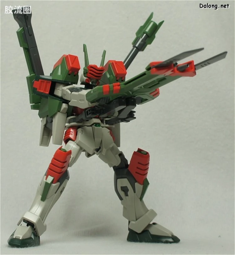 机动战士高达SEED HG SEED&SEED DESTINY 42 GAT-X103AP 翠绿暴风高达 - 图片