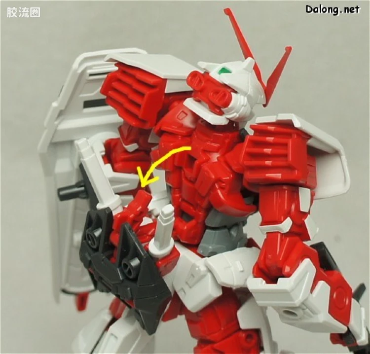 机动战士高达SEED HG SEED&SEED DESTINY 58 异端高达红色机 [飞行装备] - 图片