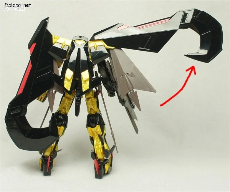 机动战士高达SEED HG SEED&SEED DESTINY 59 异端高达金色机天蜜纳 - 图片