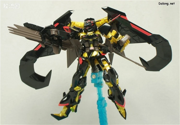 机动战士高达SEED HG SEED&SEED DESTINY 59 异端高达金色机天蜜纳 - 图片