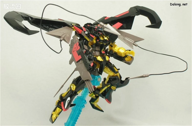 机动战士高达SEED HG SEED&SEED DESTINY 59 异端高达金色机天蜜纳 - 图片
