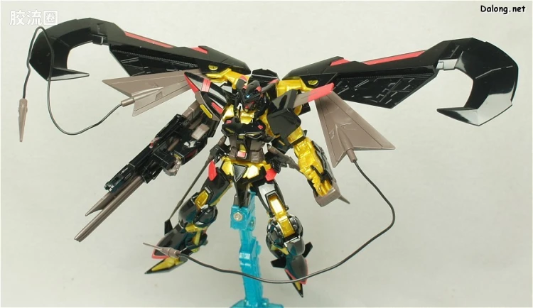机动战士高达SEED HG SEED&SEED DESTINY 59 异端高达金色机天蜜纳 - 图片