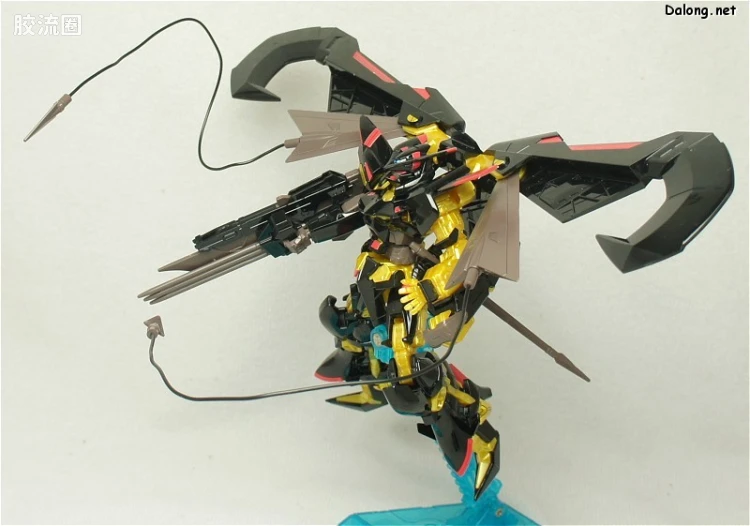 机动战士高达SEED HG SEED&SEED DESTINY 59 异端高达金色机天蜜纳 - 图片