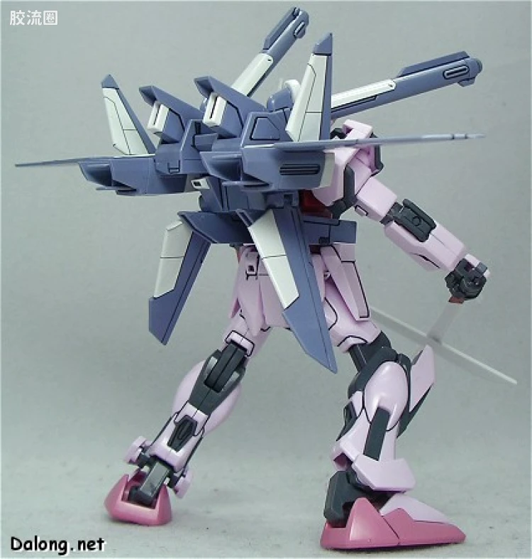 机动战士高达SEED HG SEED MSV 01 MBF-02+P202QX 强袭嫣红I.W.S.P. - 图片