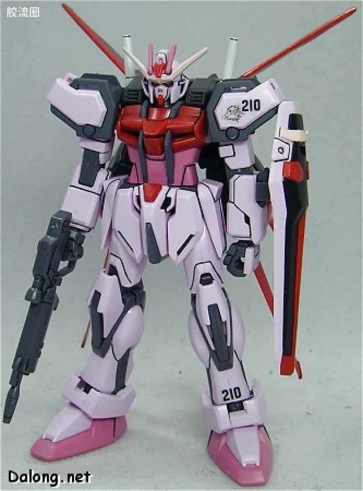 机动战士高达SEED HG SEED MSV 01 MBF-02+P202QX 强袭嫣红I.W.S.P. - 图片