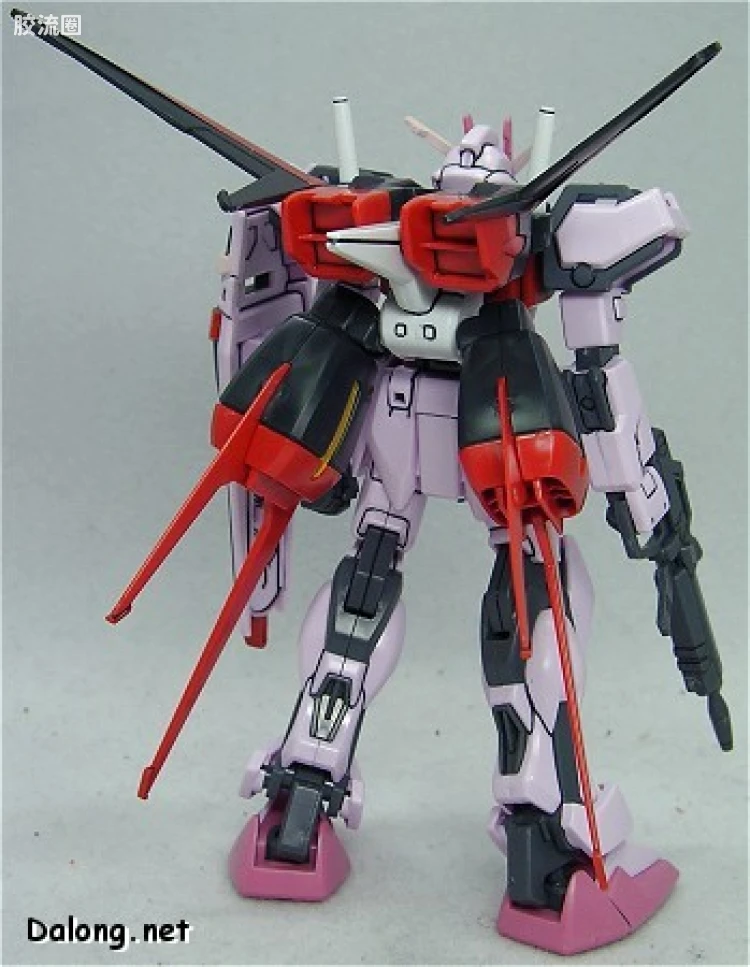机动战士高达SEED HG SEED MSV 01 MBF-02+P202QX 强袭嫣红I.W.S.P. - 图片