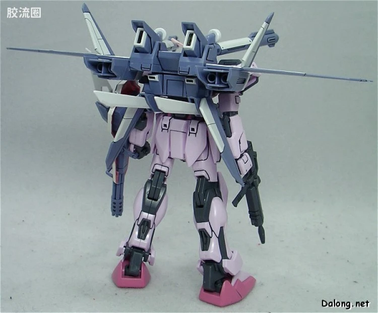 机动战士高达SEED HG SEED MSV 01 MBF-02+P202QX 强袭嫣红I.W.S.P. - 图片