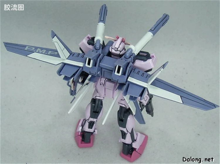 机动战士高达SEED HG SEED MSV 01 MBF-02+P202QX 强袭嫣红I.W.S.P. - 图片