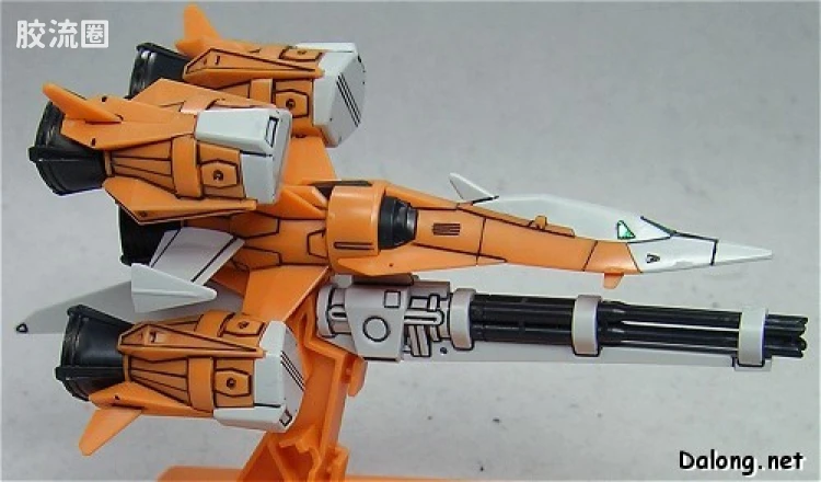 机动战士高达SEED HG SEED MSV 06 GAT-01A1+AQM/E-X04 105屠杀短剑+炮筒 - 图片
