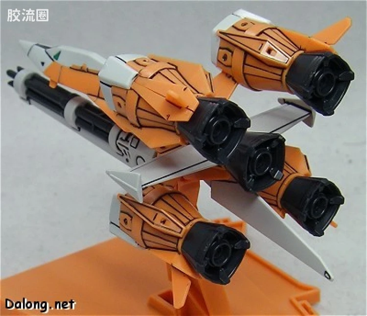 机动战士高达SEED HG SEED MSV 06 GAT-01A1+AQM/E-X04 105屠杀短剑+炮筒 - 图片