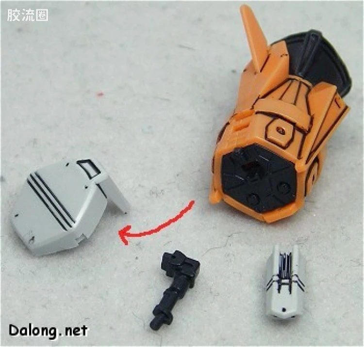 机动战士高达SEED HG SEED MSV 06 GAT-01A1+AQM/E-X04 105屠杀短剑+炮筒 - 图片