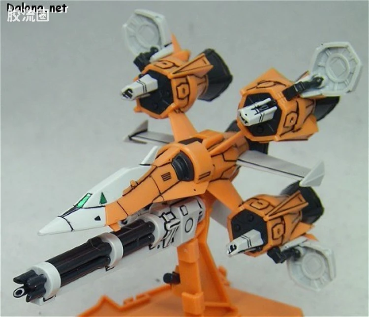 机动战士高达SEED HG SEED MSV 06 GAT-01A1+AQM/E-X04 105屠杀短剑+炮筒 - 图片