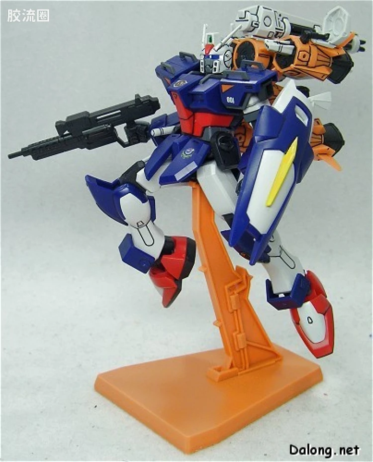 机动战士高达SEED HG SEED MSV 06 GAT-01A1+AQM/E-X04 105屠杀短剑+炮筒 - 图片