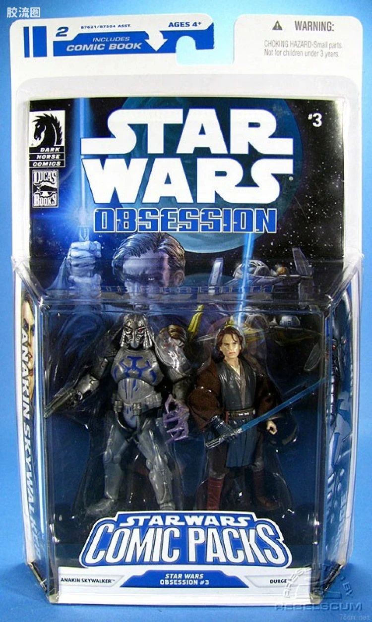 2) Anakin Skywalker & Durge (Obsession)