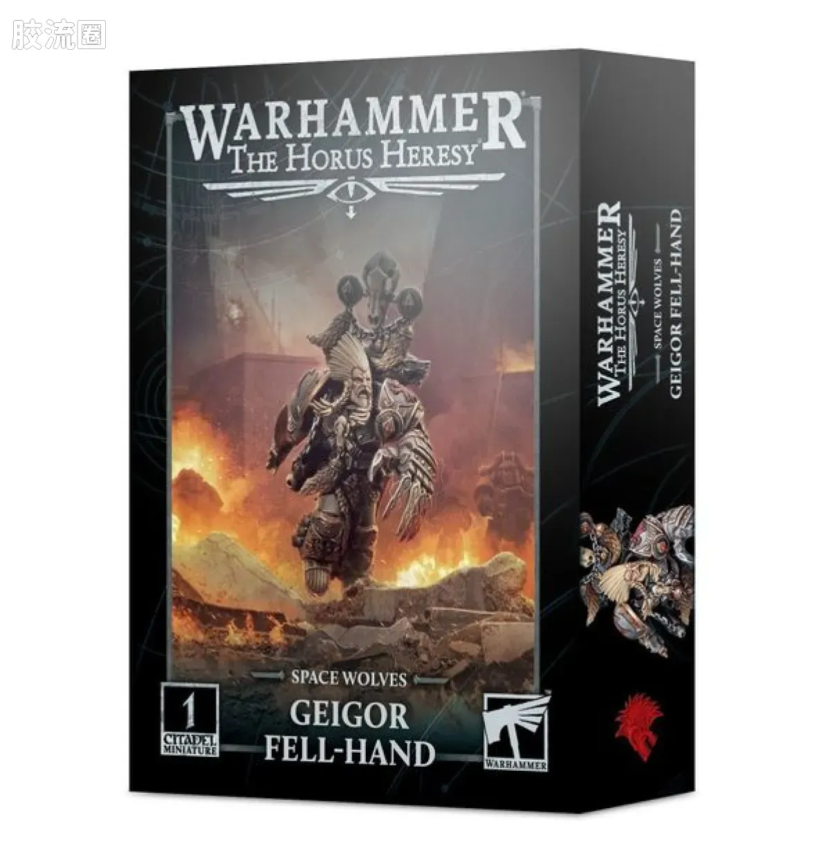 战锤：荷鲁斯之乱 Warhammer: The Horus Heresy Space Wolves 第六军团 太空野狼 2版 戈果·邪手 - 图片