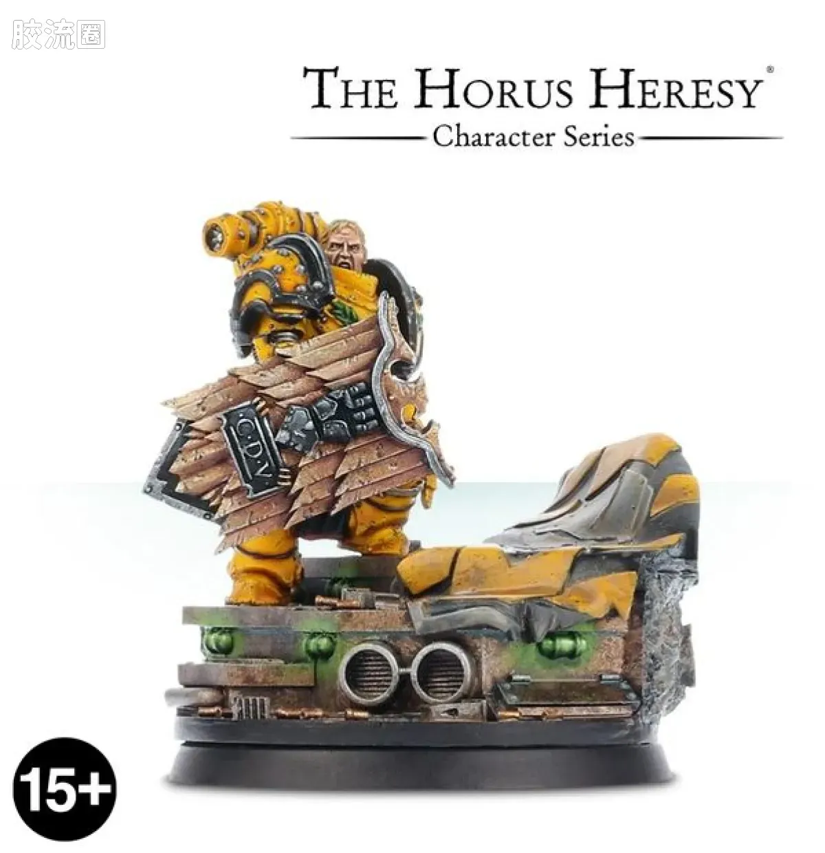 战锤：荷鲁斯之乱 Warhammer: The Horus Heresy Imperial Fists 第七军团 帝国之拳 初版 第405连连长 亚历克西斯·波卢克斯 - 图片