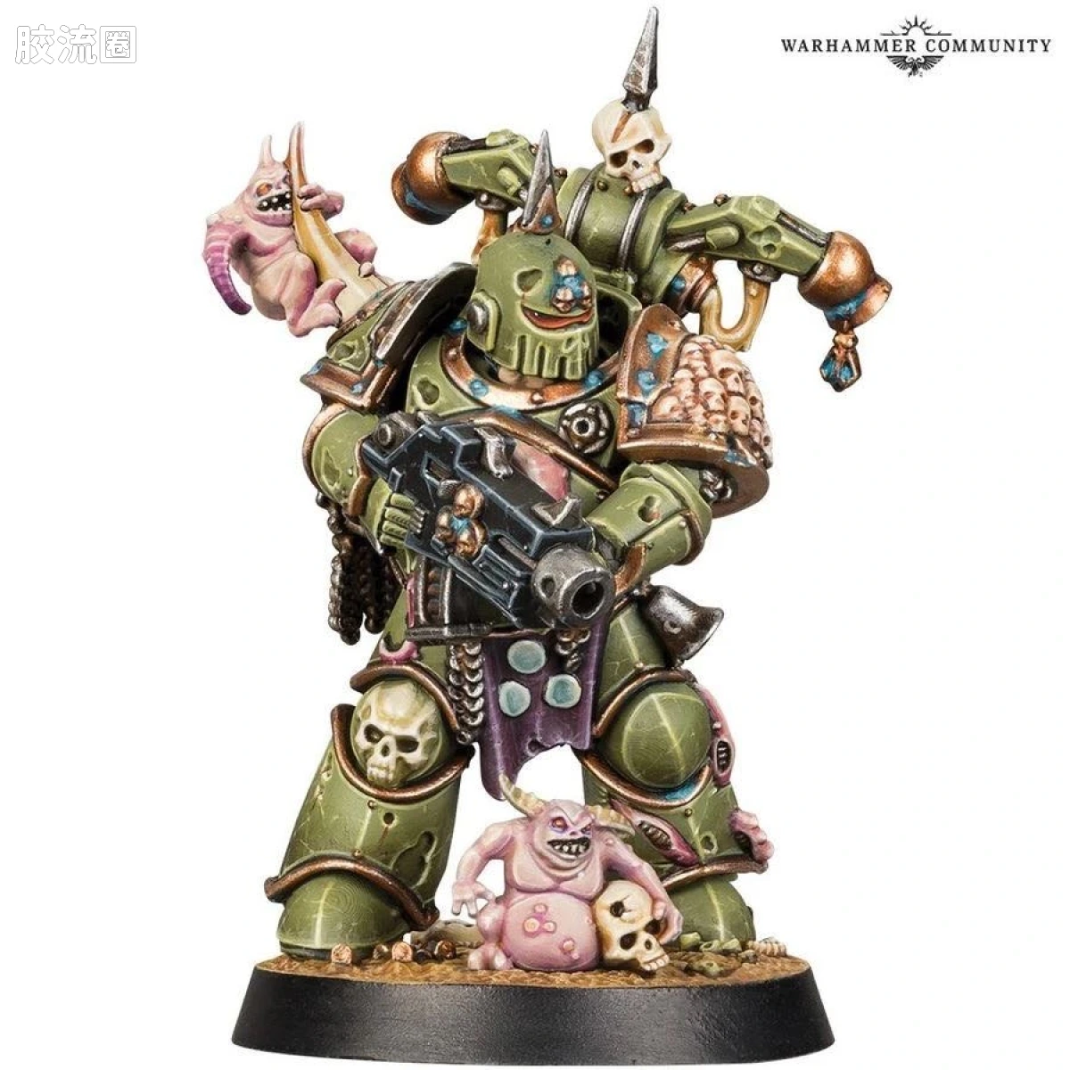 战锤40K Death Guard 死亡守卫 8版 星际战士英雄 第三弹 - 图片