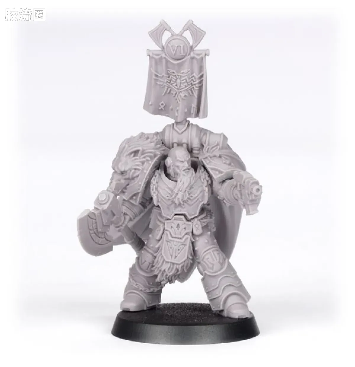 战锤：荷鲁斯之乱 Warhammer: The Horus Heresy Space Wolves 第六军团 太空野狼 2版 执政官 - 图片