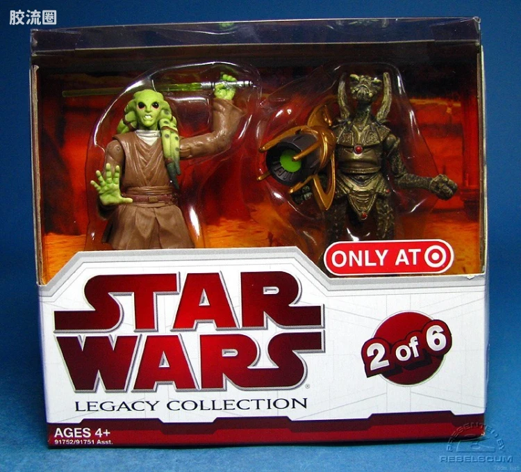 星球大战 THE LEGACY COLLECTION 竞技场系列 2 of 6: Kit Fisto Vs. Geonosis Warrior