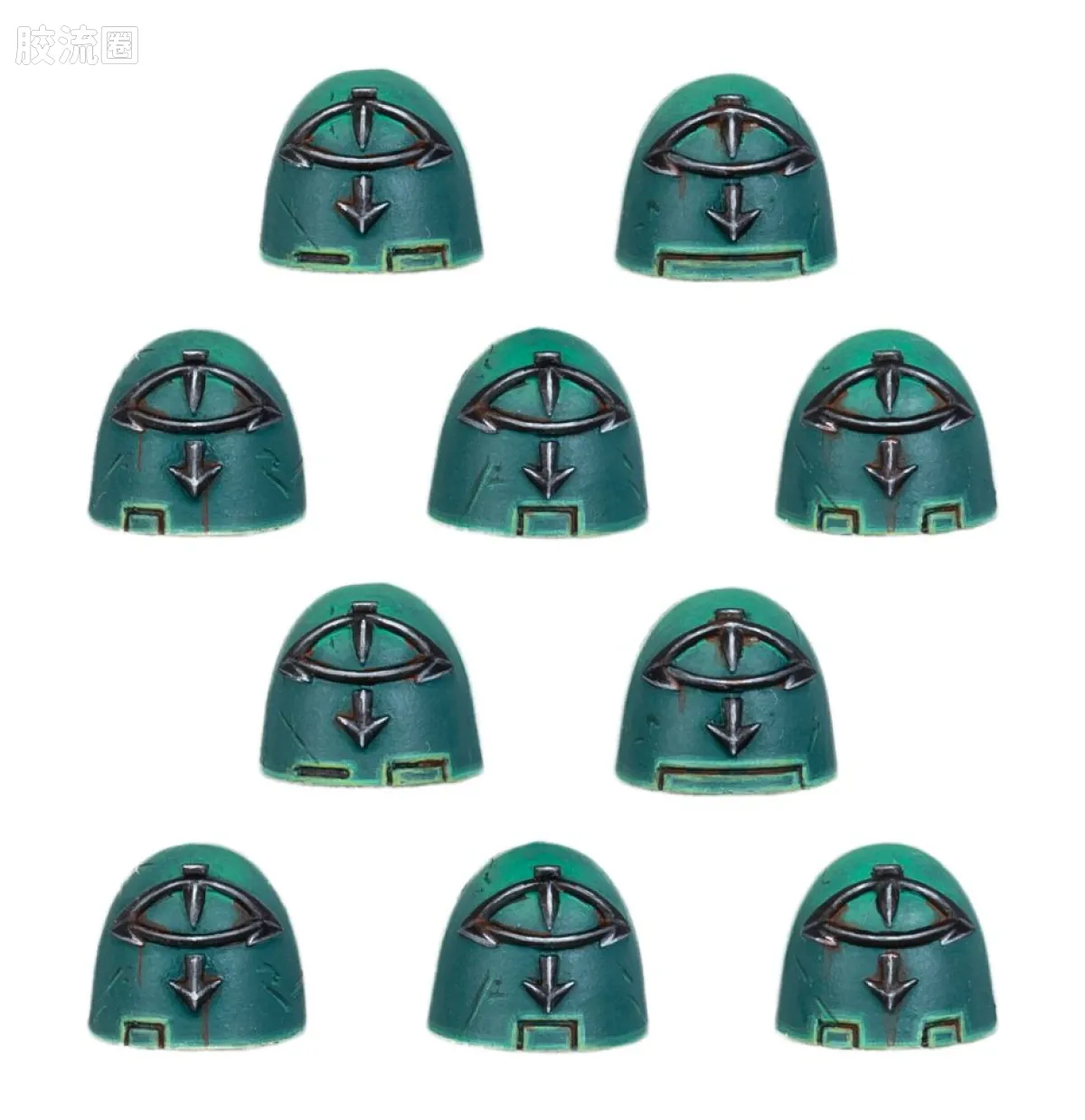 战锤：荷鲁斯之乱 Warhammer: The Horus Heresy Sons of Horus 第十六军团 荷鲁斯之子 2版 MKVI 肩部升级改件