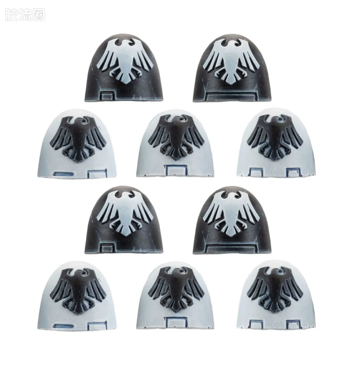 战锤：荷鲁斯之乱 Warhammer: The Horus Heresy Raven Guard 第十九军团 暗鸦守卫 2版 MKVI 肩部升级改件