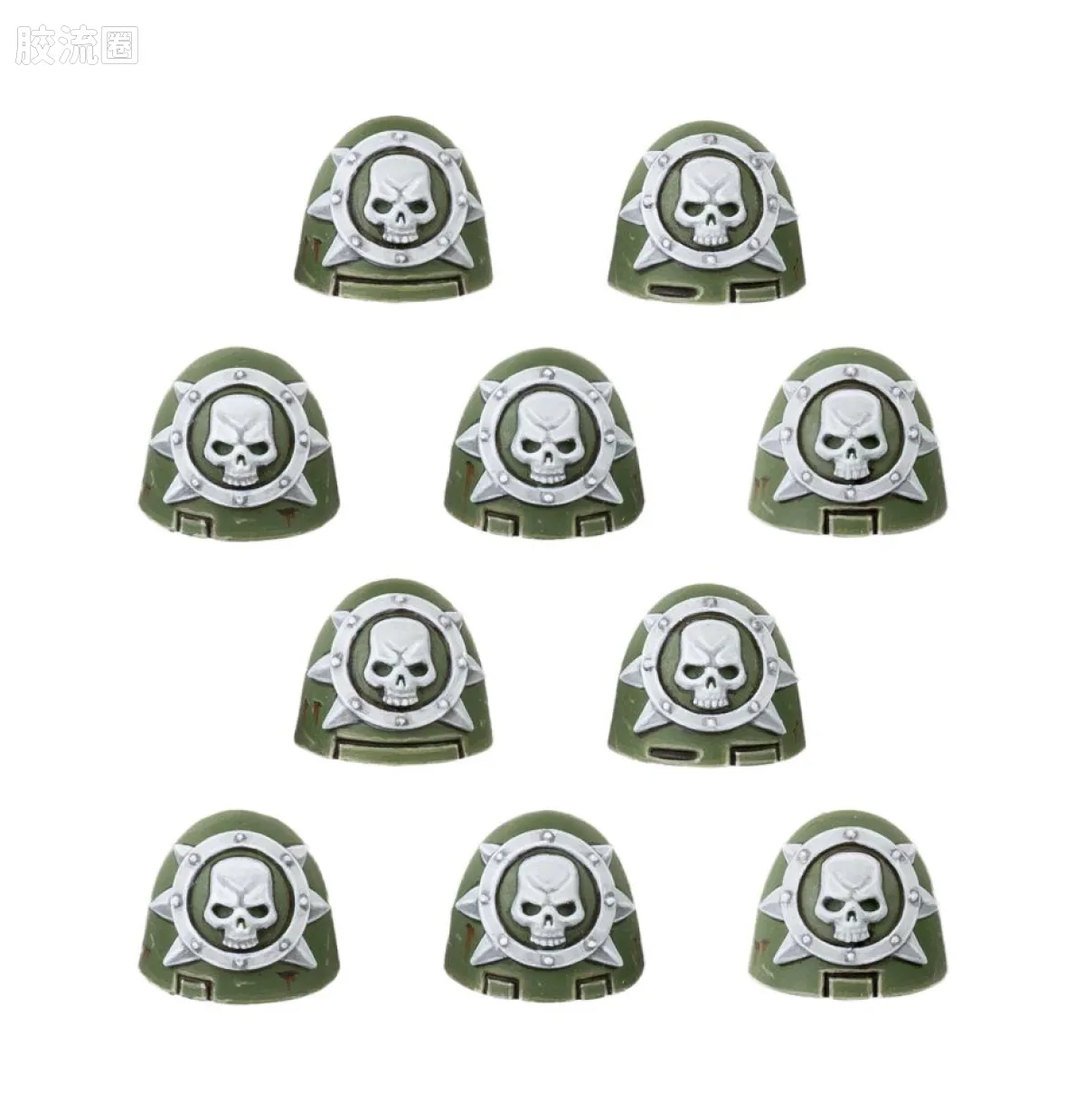 战锤：荷鲁斯之乱 Warhammer: The Horus Heresy Death Guard 第十四军团 死亡守卫 2版 MKVI 肩部升级改件