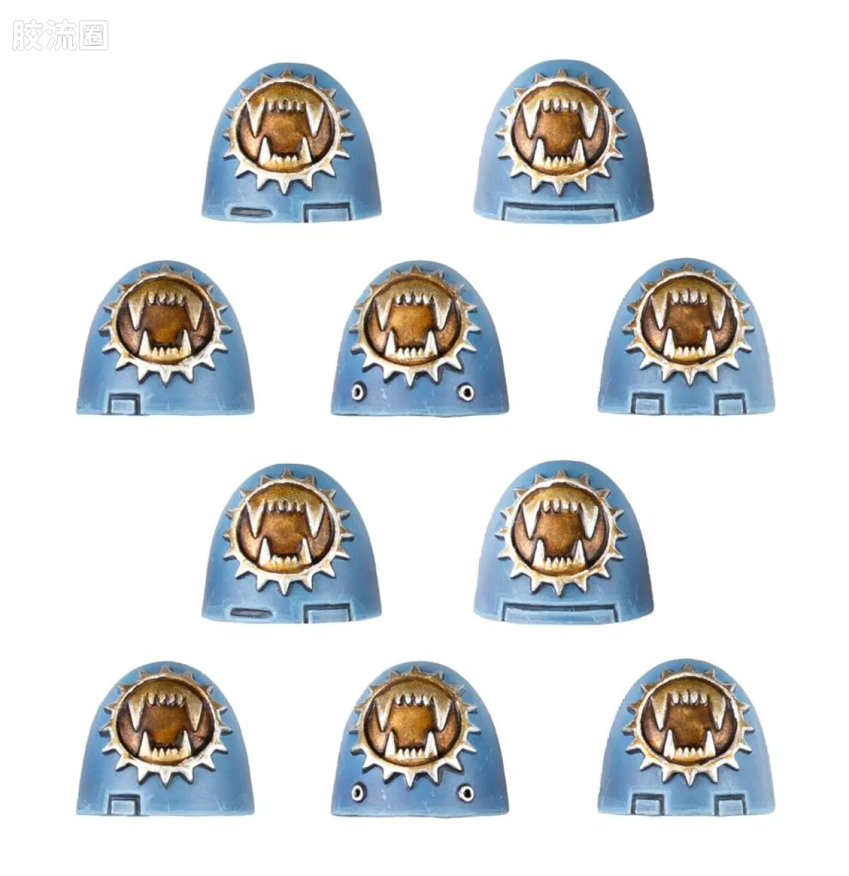 战锤：荷鲁斯之乱 Warhammer: The Horus Heresy World Eaters 第十二军团 吞世者 2版 MKVI 肩部升级改件