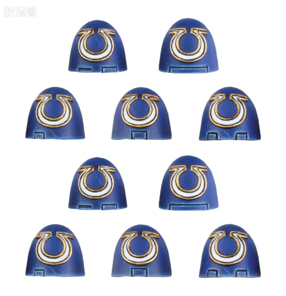 战锤：荷鲁斯之乱 Warhammer: The Horus Heresy Ultramarines 第十三军团 极限战士 2版 MKVI 肩部升级改件