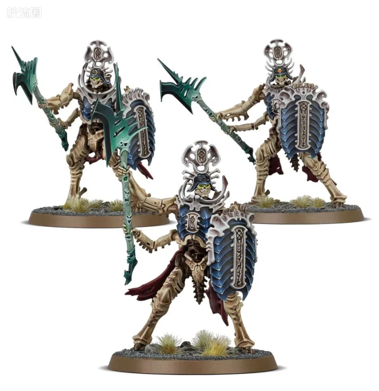战锤：西格玛时代 Warhammer：Age of Sigmar Ossiarch Bonereapers 殓骨骸军 2版 不朽卫兵