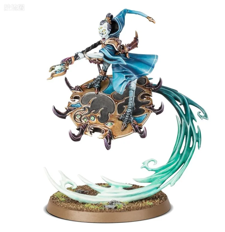 战锤：西格玛时代 Warhammer：Age of Sigmar Disciples of Tzeentch 奸奇使徒 2版 乘奸奇魔碟的魔导师