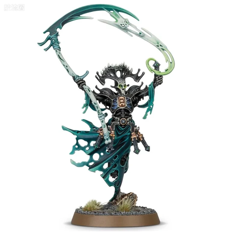 战锤：西格玛时代 Warhammer：Age of Sigmar Ossiarch Bonereapers 殓骨骸军 2版 冥仪掠魂者