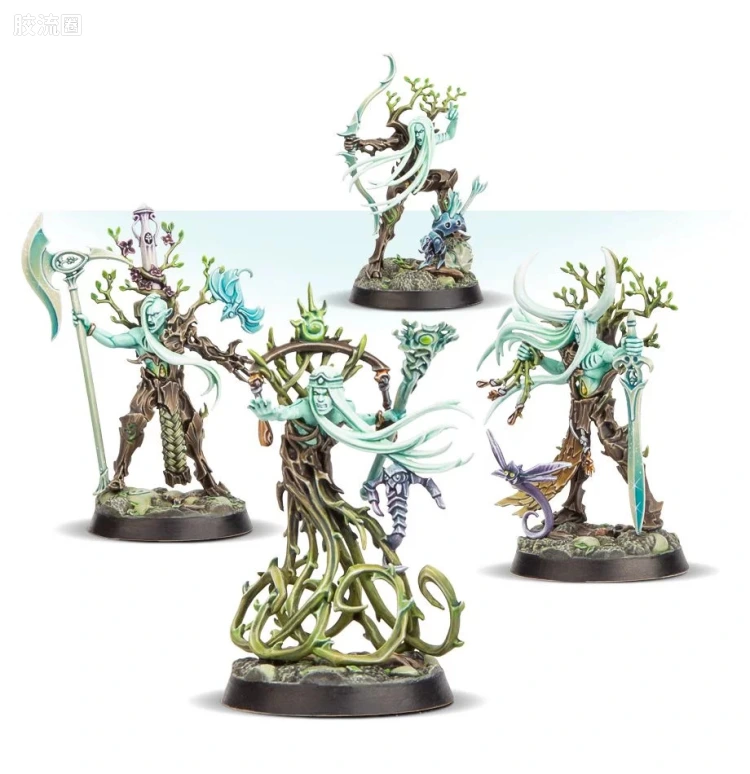 战锤：西格玛时代 Warhammer：Age of Sigmar Sylvaneth 树海灵木 2版 冥土世界 伊莎莉的守卫