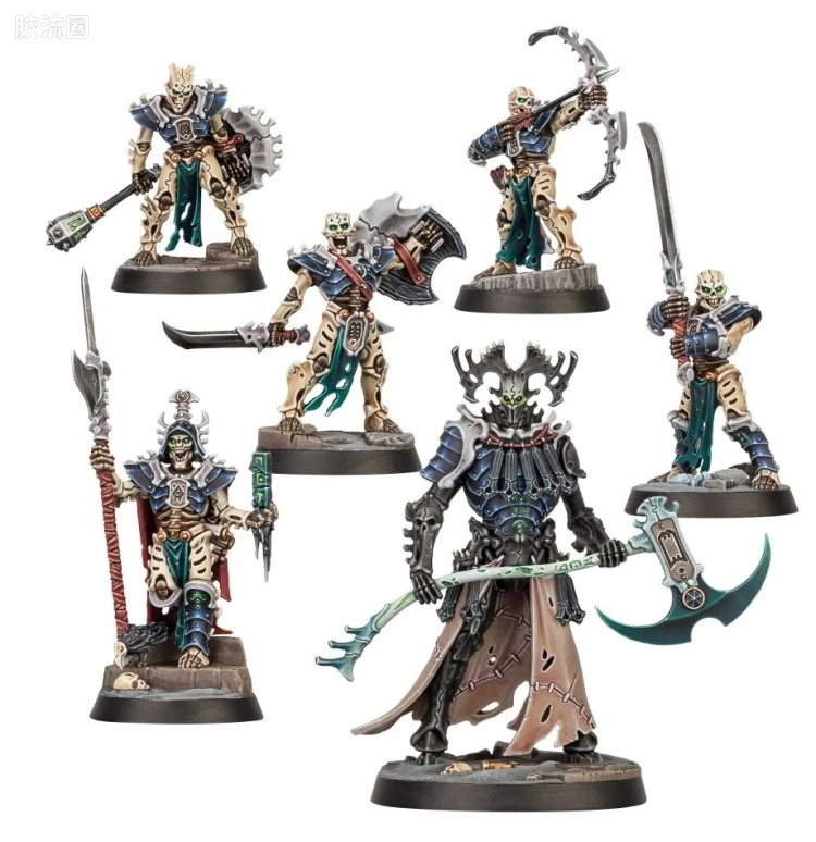 战锤：西格玛时代 Warhammer：Age of Sigmar Ossiarch Bonereapers 殓骨骸军 2版 冥土世界 凯南的收割者