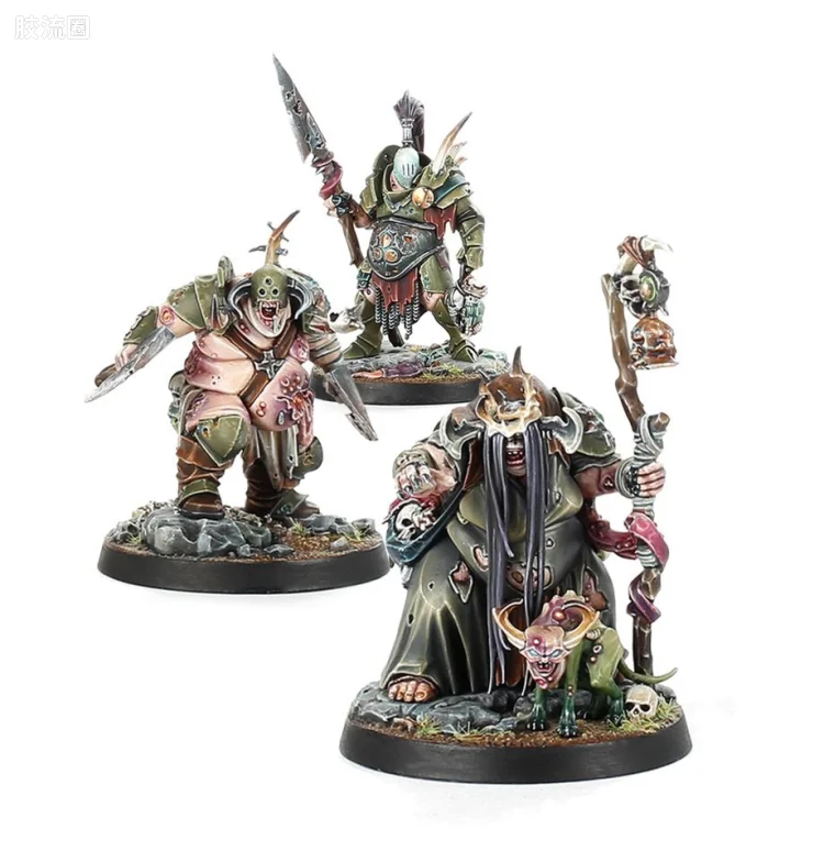 战锤：西格玛时代 Warhammer：Age of Sigmar Maggotkin of Nurgle 纳垢蛆裔 2版 冥土世界 喷蛆战帮