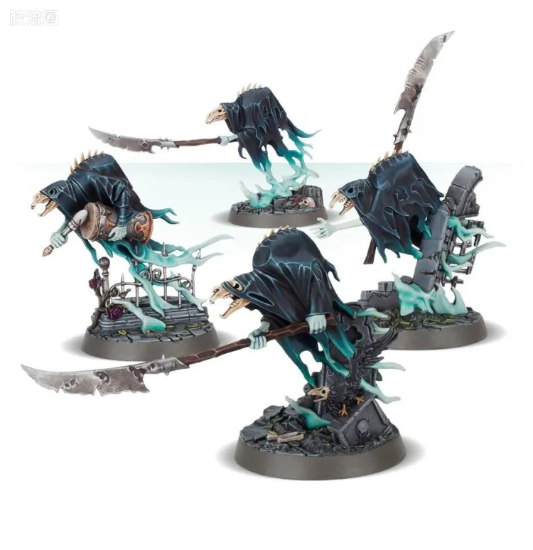 战锤：西格玛时代 Warhammer：Age of Sigmar Nighthaunt 暗夜游魂 2版 冥土世界 德里普尔的狂怒爬行者