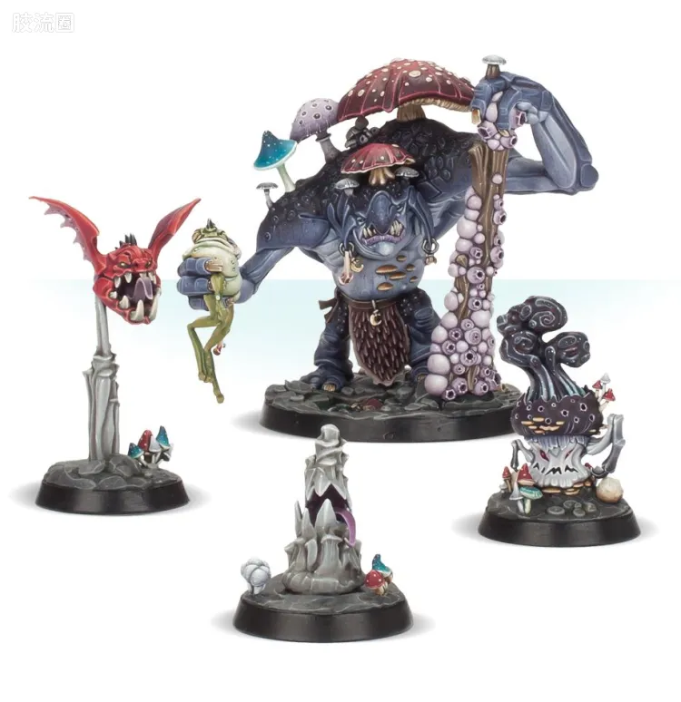 战锤：西格玛时代 Warhammer：Age of Sigmar Gloomspite Gitz 暗怨地精 2版 冥土世界 黯湿巨怪 莫罗格的暴徒