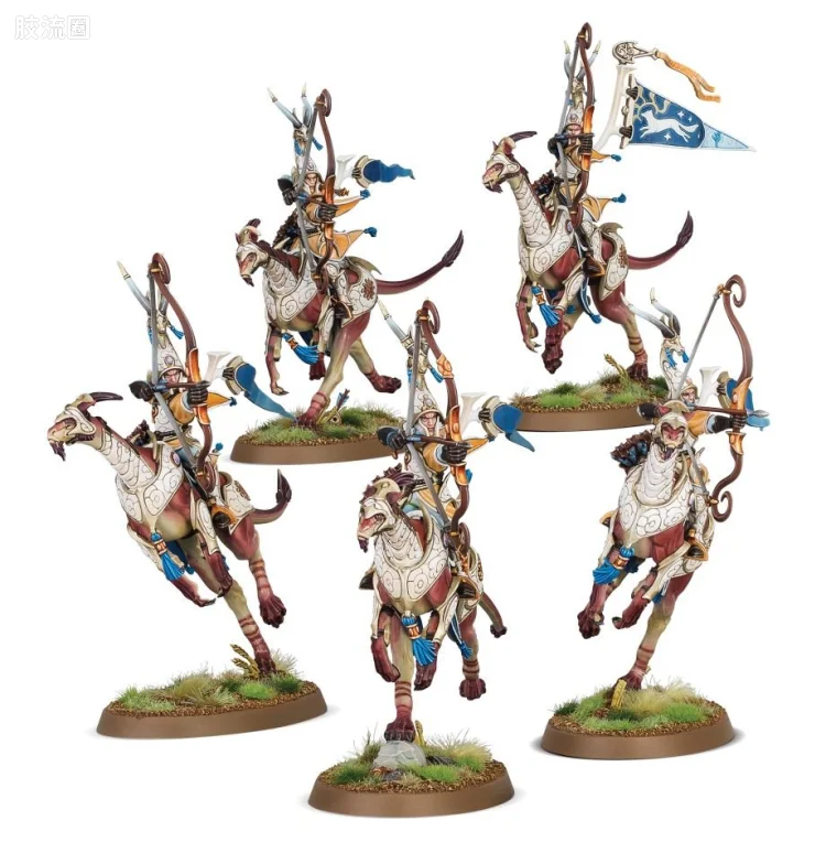 战锤：西格玛时代 Warhammer：Age of Sigmar Lumineth Realm-lords 光域领主 2版 劲风族 突风者